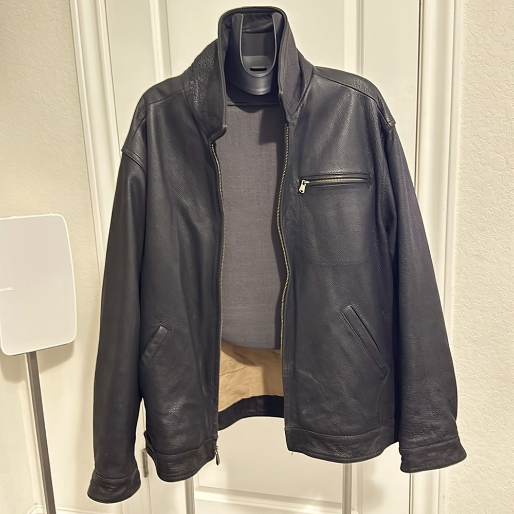 James Dean Limited Edition Men’s Medium Black Leather Jacket.